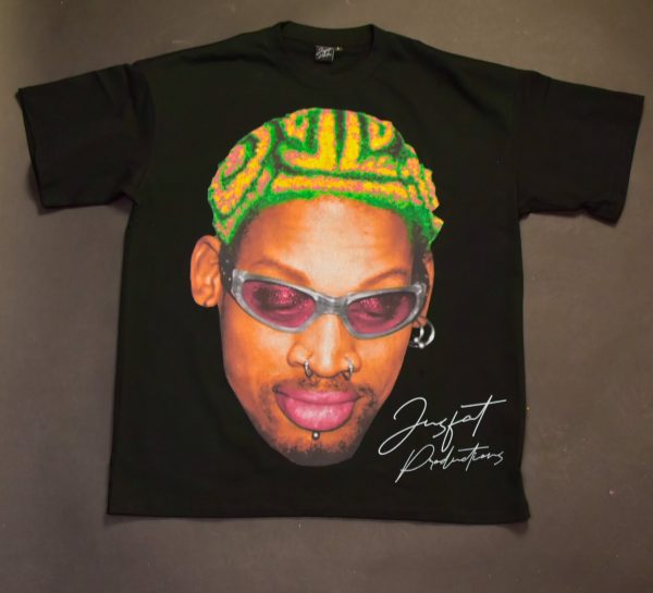 DENNIS RODMAN TEE BLACK