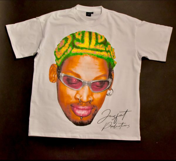 DENNIS RODMAN TEE WHITE