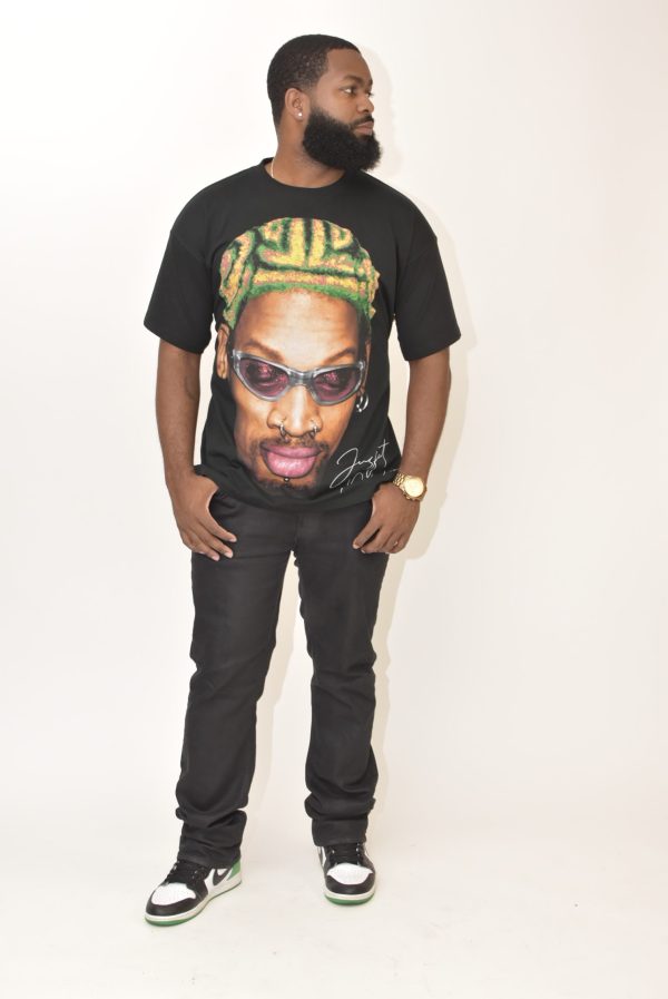 DENNIS RODMAN TEE BLACK - Image 3