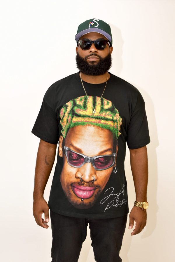 DENNIS RODMAN TEE BLACK - Image 2