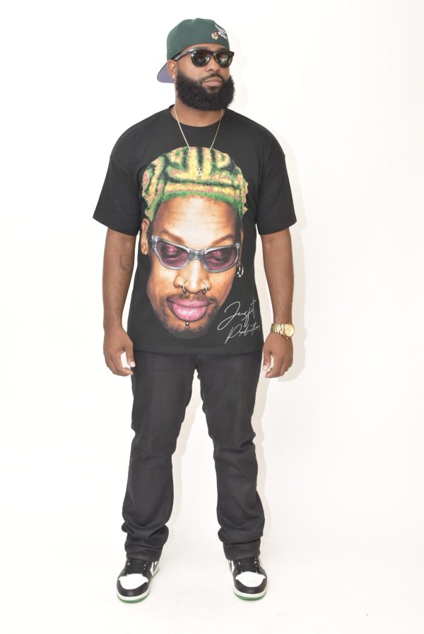 DENNIS RODMAN TEE BLACK - Image 4