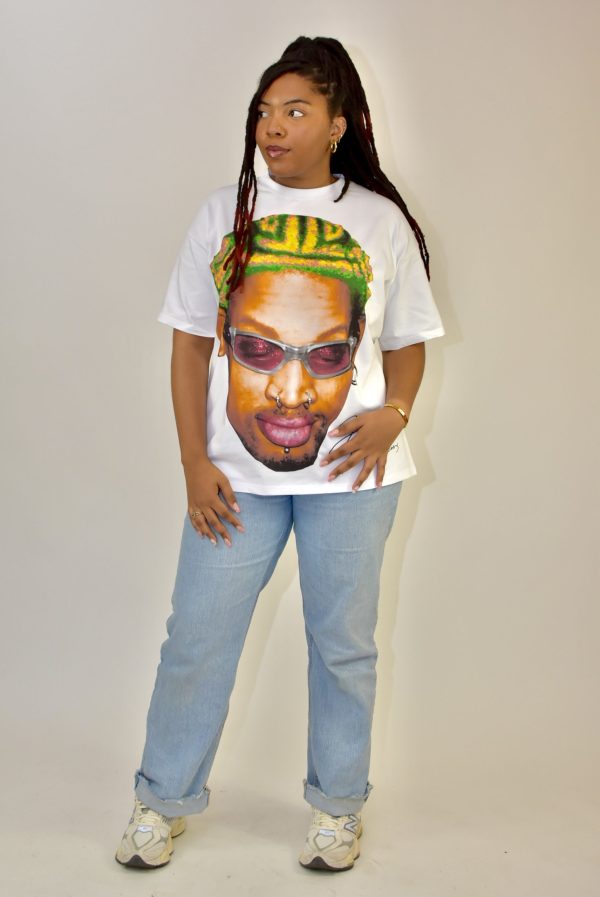 DENNIS RODMAN TEE WHITE - Image 4