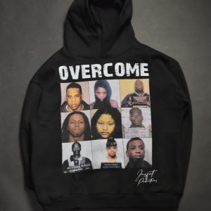 OVERCOME HOODIE BLACK