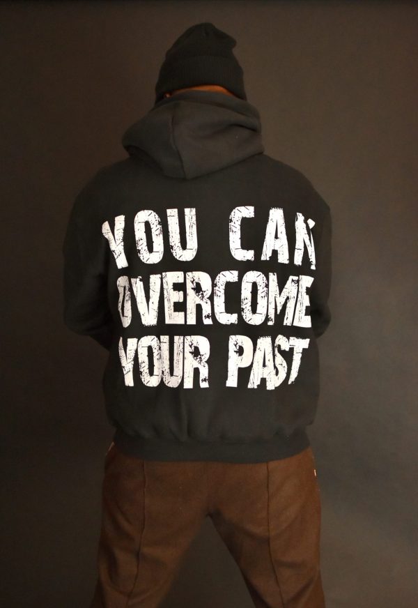 OVERCOME HOODIE BLACK - Image 3